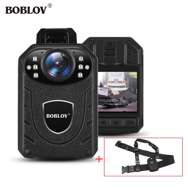 

mini cameras boblov kj21 body worn camera hd 1296p dvr video security cam ir night vision chest belt wearable camcorders
