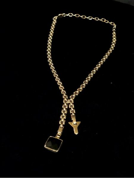 

pendant necklaces gulce dereli, way chain necklace, initial, natural stone and letter charm, product, eda ece, gift box, gold/silver plated