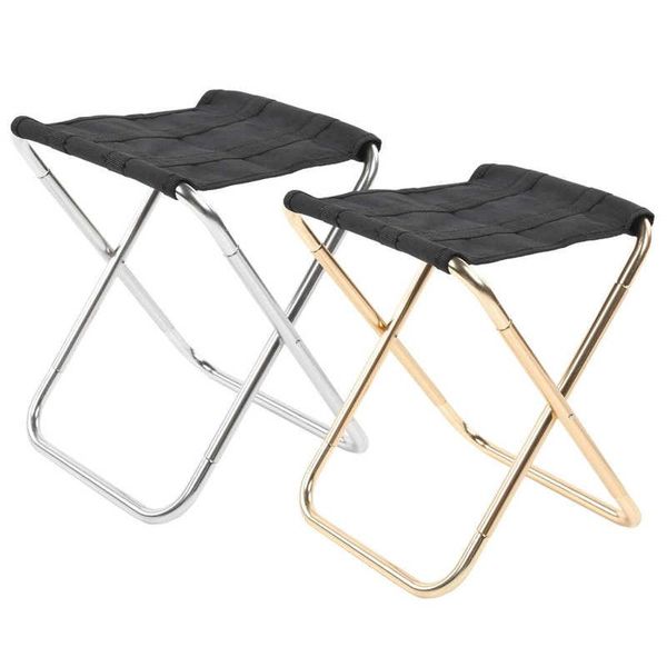 

ultralight outdoor chair folding fishing picnic bbq garden chair camping stool aluminum alloy mini foldable fishing stool