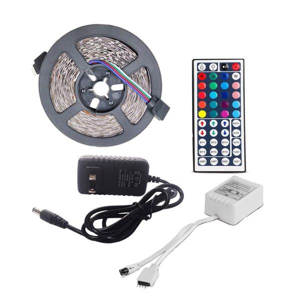 

strips 5m 3528 smd 300 leds strip lights bluetooth remote control music color changing rgb led for bedroom living room #f