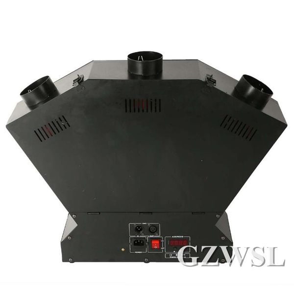 

effects 3 triple head fire flames machine, flame dmx projector