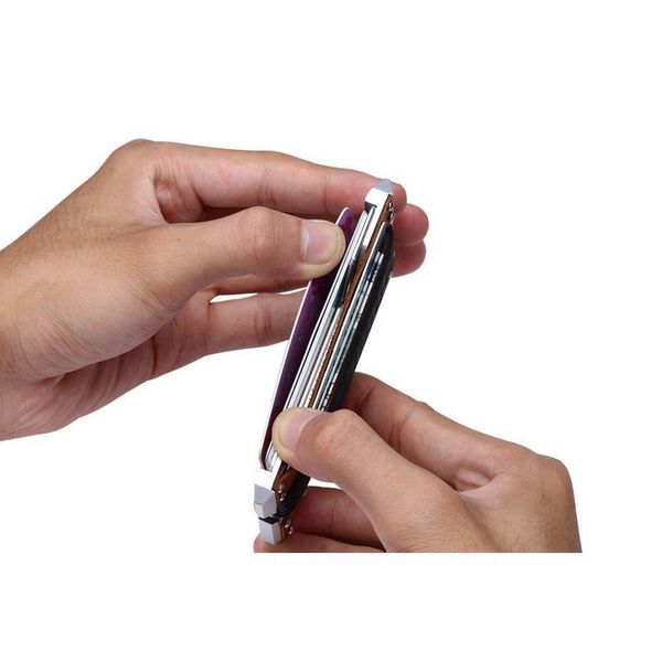 

creative casual rfid slim wallet card holder metal wallet for credit cards multifunction rfid wallet mini id car qylsae