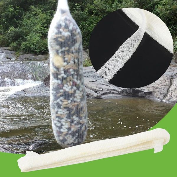 

5m pva wide mesh refill carp fishing stocking boilie rig bait wrap bags high quality
