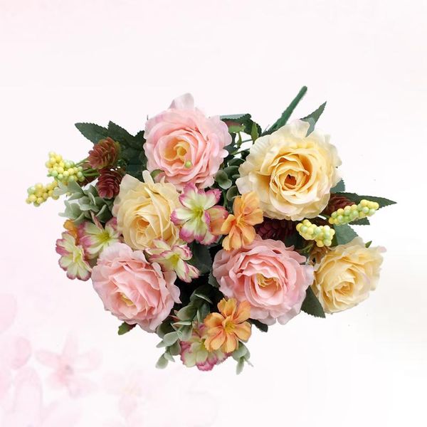 

decorative flowers & wreaths artificial rose twelve piece lifelike flower decor for home wedding store )