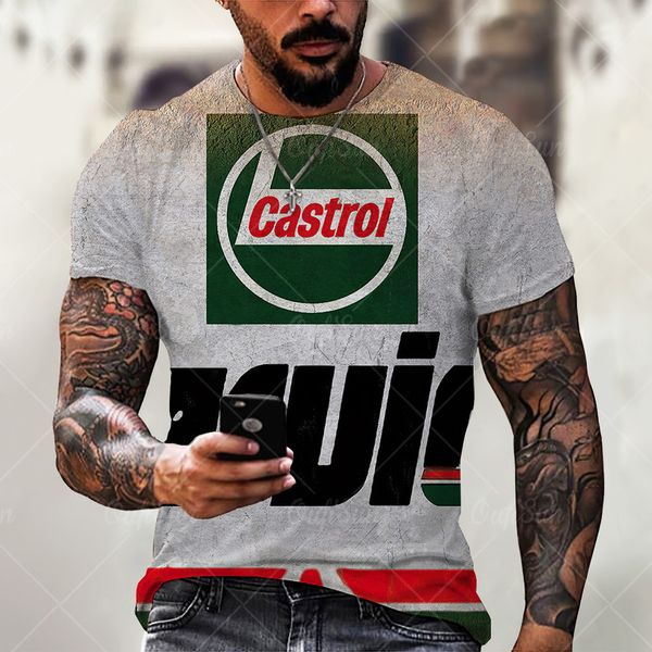 

short sve men's 3d t-shirt casual 3d digital printing collarls casual couple clothing breathable je8r, White;black