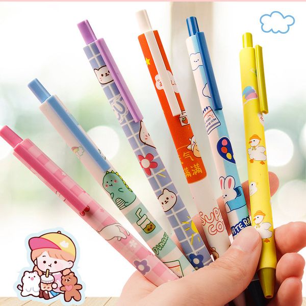 

painting pens prs the colored pen, students use 0.5mm to take not, Black;red