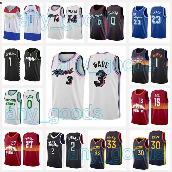

miami heat jersey dwyane 3 wade tyler 14 herro dwayne jimmy 22 butler jayson williamson tatum 2021 new basketball jerseys 02, Black;red