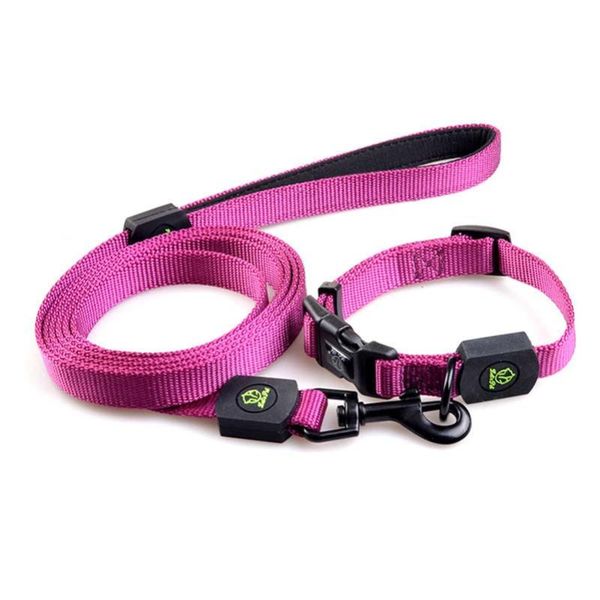 

dog collars & leashes pet products nylon wave leads collor suit traction rope