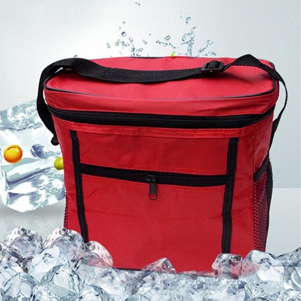 Outdoor-Taschen Camping Picknicktasche Oxford Tuch Eisbox Wasserdichte Paket Aufbewahrungsbehälter für BBQ