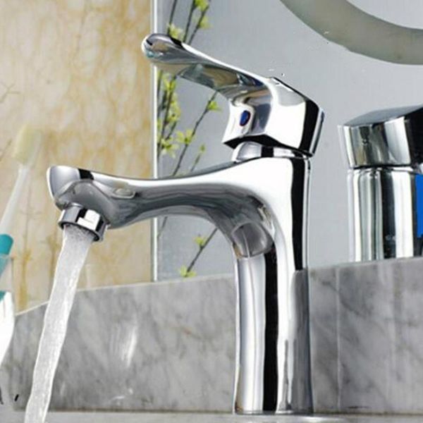 

bathroom sink faucets liuyue basin chrome copper modern faucet deck mounted cold water mixer taps torneira