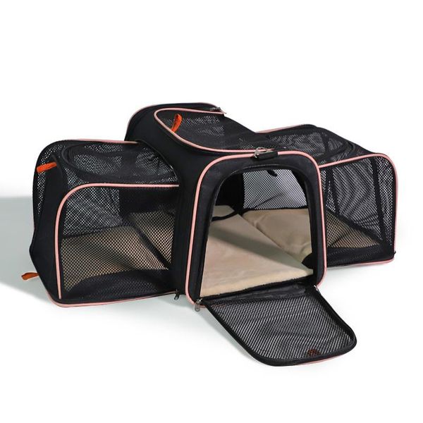 

cat carriers,crates & houses folding bag for cat, handbag cat. pets can fold