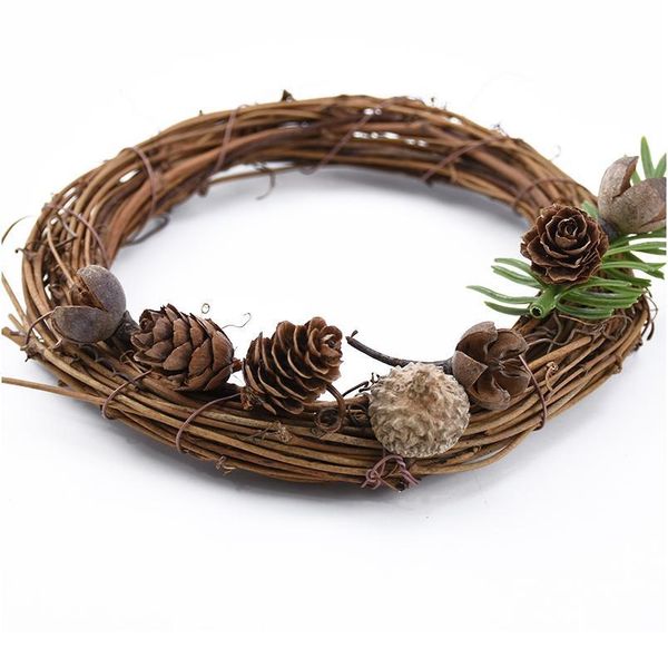 

20pcs natural dried flowers pine cone acorn wholesale artificial flower for home christmas diy garland wreath wedding de jllpdm