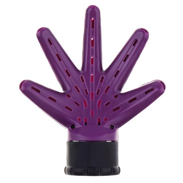 

electric hair brushes dryer diffuser hand type wind blower salon curling tool accessories purple