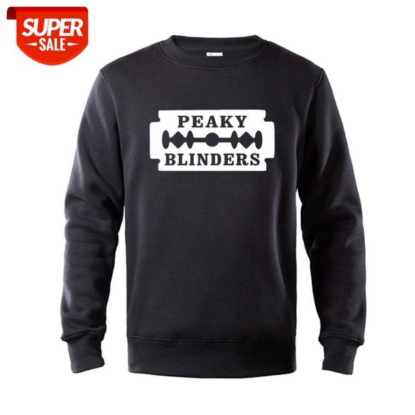 

winter peaky blinders hoodie jumper retro tv show shelby bros cillian murphy gift cotton fleece hoodie sweatshirt sweat homme #jm7n, Black