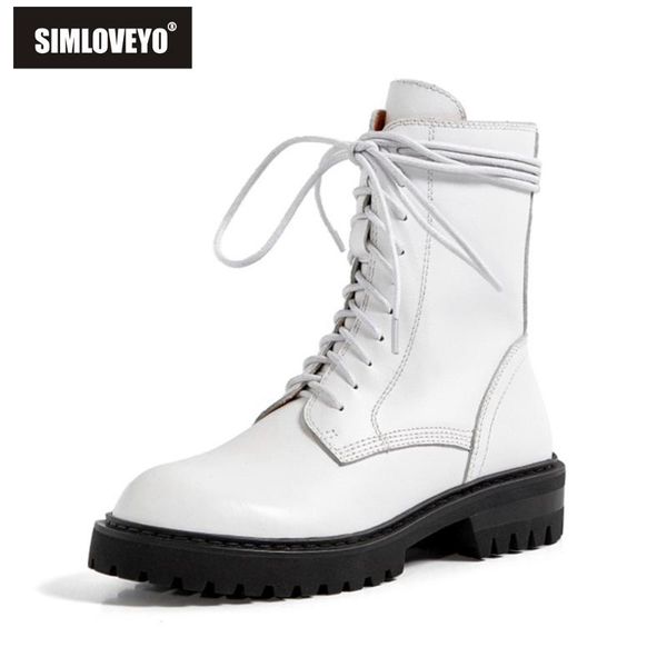 

boots simloveyo women knee high riding knight buckle cross strap chunky platform military combat motorcycle long 43, Black