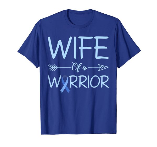

wife of a warrior prostate cancer awareness tshirt t-shirt, White;black