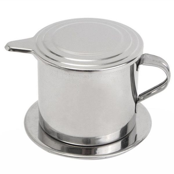 

coffee filters pot stainless steel office durable easy to clean home cup manual filter diy