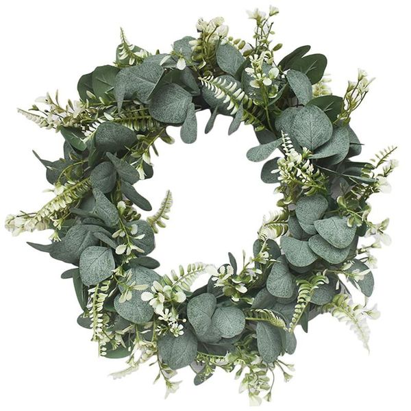 

eucalyptus wreath spring wreath for front door wall window wedding party office kitchen farmhouse garden home decor
