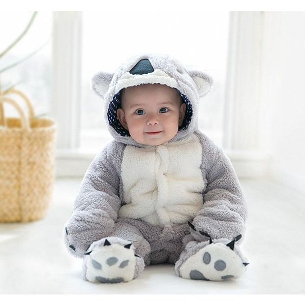 

jumpsuits born baby clothes autumn winter rompers wool boys for girls jumpsuit overalls 0 3 6 24 month, Blue