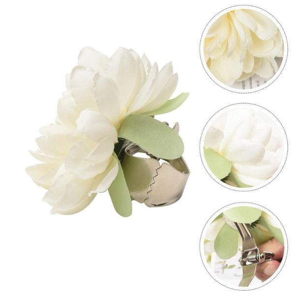 

1pc curtain tying bandage creative curtain tieback household drape chain (white)