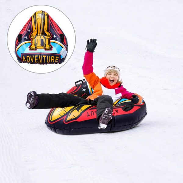 

life vest & buoy 1 pc folding skiing circle inflatable tool durable creative ski lap