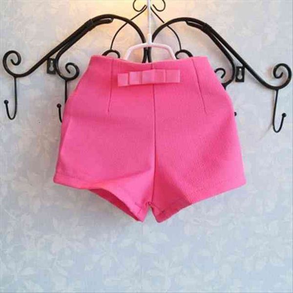 

2pcs baby clothing set girl child kid polka dot t shirt pink pants shorts, White