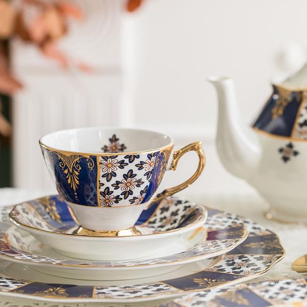 

cups & saucers arabic coffee saucer ceramic gold rim luxury tea cup set porcelain royal espresso taza ceramica wedding ac50bd