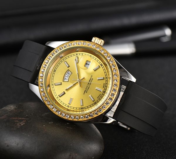 

2021 women luxury watches three stitches series work quartz watch european brand rubber strap fashio dual calendar function lady's acce, Slivery;brown