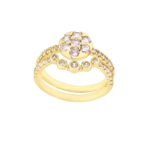 

love ring women's stainless steel charm channel setting double white diamond rings silver rose 6 7 8 9 size chart custom made designer, Slivery;golden