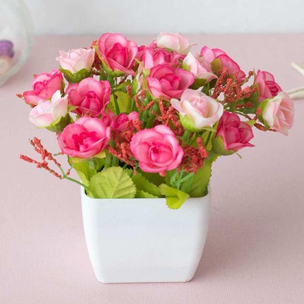 

ornaments potted flower realistic simulation artificial fake bonsai garden
