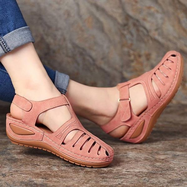 

women sandals new summer shoes woman plus size 44 heels sandals for wedges chaussure femme casual gladiator sandalen dames, Black
