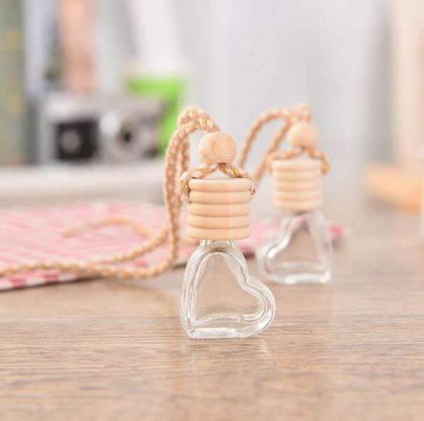 

empty bottle exquisite glass bottle car pendant automobile styling decoration automotive rear view mirror perfume sn161