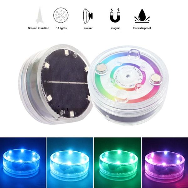 

pool & accessories ip68 waterproof multi color submersible led lights underwater night lamp tea light vase bowl party wedding christmas deco