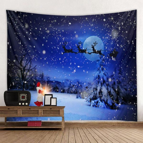 

tapestries christmas tapestry home decoration art wall hanging