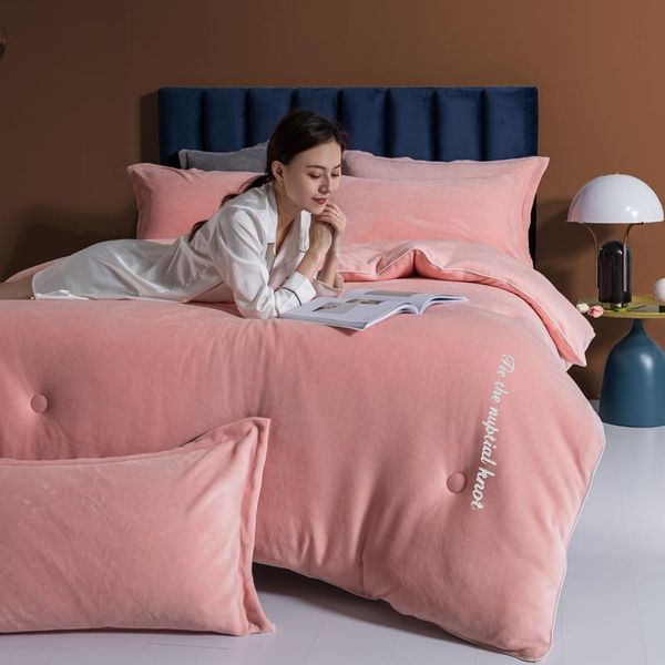 

comforters & sets milk wool quilt winter thickened warm dormitory single student autumn and core silk cotton plush