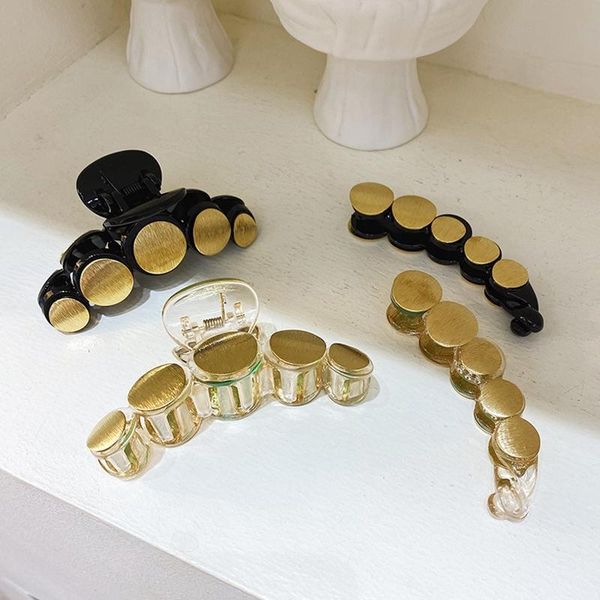 

hair accessories korea ins horsetail vertical clip women banana retro large grab fashion headdress female simple temperament hairpin