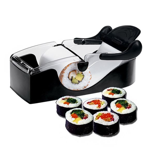 Magia Roll Roll Fácil Sushi Ferramentas Maker Cortador Rolo DIY Cozinha Perfeito Magics Onigiri Sushis Rolos Cozinhas Ferramenta