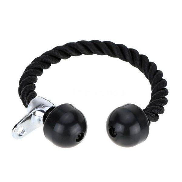 

resistance bands biceps rope gym cable accessory pull down rod nylon drawstring