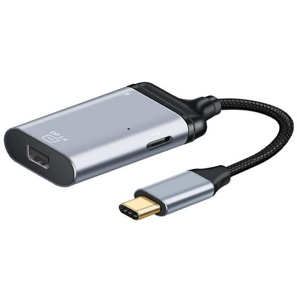 

hubs mini type-c hub multifunction splitter 3 in 1 adapter dock -compatible lapvga rj45 for and mobile phone