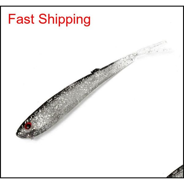 

20pcs/lot 10cm 4g 3d eyes bionic fish sile fishing lure soft baits & lures artificial bait pesca fishing tackle acc pxk hjfeeling