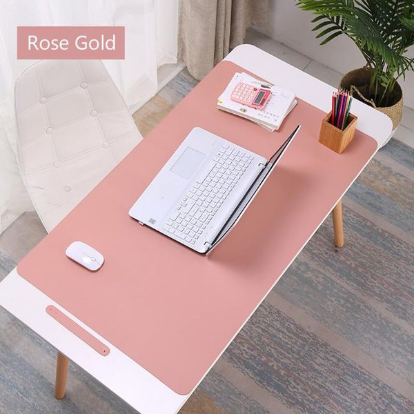

mouse pads & wrist rests large pu leather pad computer desk mat waterproof anti-slip modern keyboard writing ultra soft