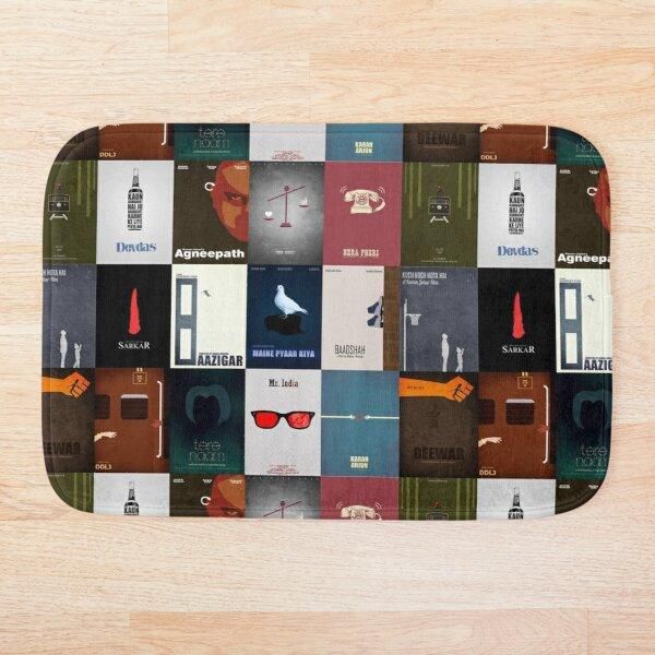 

bath mats classic minimal bollywood movie title pattern mat 3d print anti slip soft washable bathroom