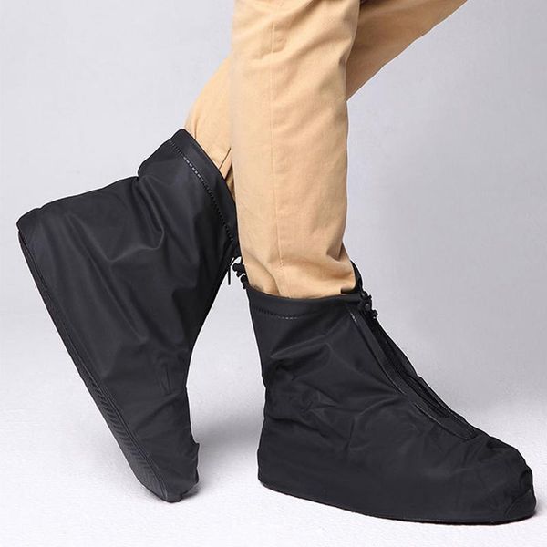 

elastic non slip reusable rain boots thickening accessories travel foot shoe cover outdoor foot wear wa jllgky
