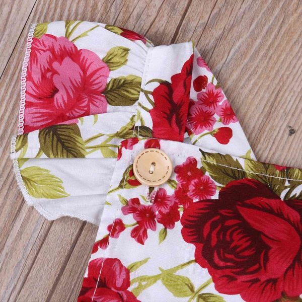 

0 18m newborn infant baby girl autumn clothing set print leopard bodysuit jumpsuit headwear floral clothes outfit, White