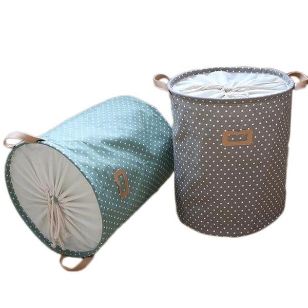 

2pcs foldable laundry basket for dirty clothes for kids toys canvas wasmand storage hamper kids baby home organizer