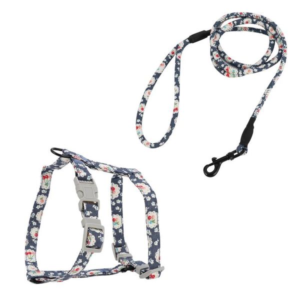 

cat collars & leads 1 set durable pet harness dog traction rope strap pulling