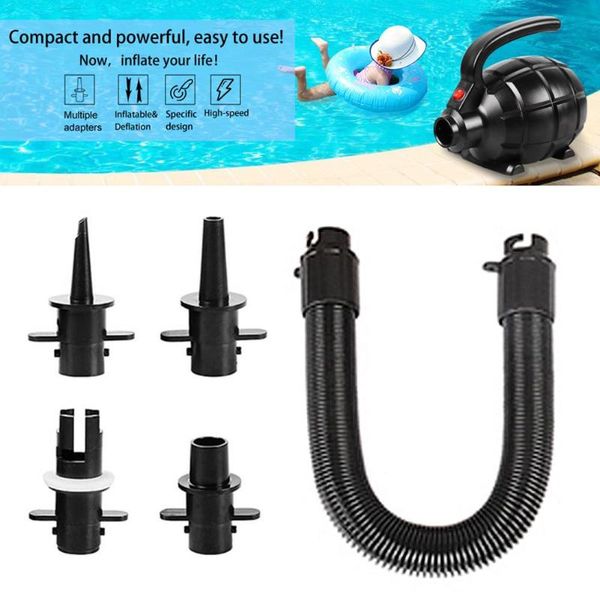 

pool & accessories 600w electric air pump for inflatable tumbling gymnastic yoga taekwondo camping training mat universal