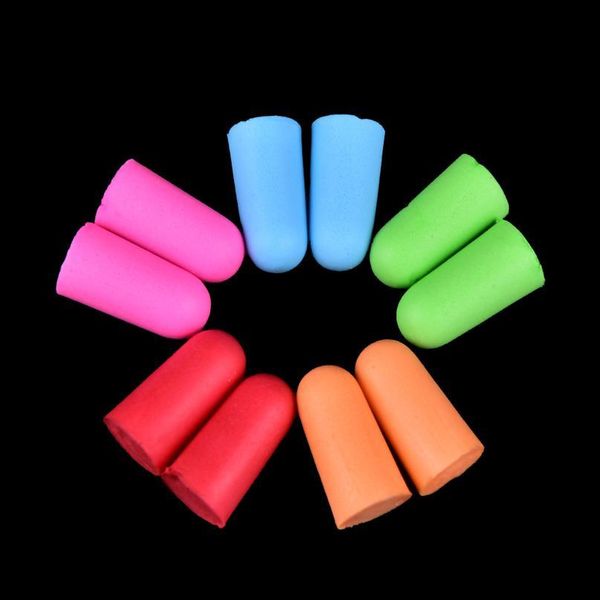 

2pcs anti-noise soft ear plugs sound insulation ear protection earplugs sleeping plugs for travel noise reduction w jllzvr
