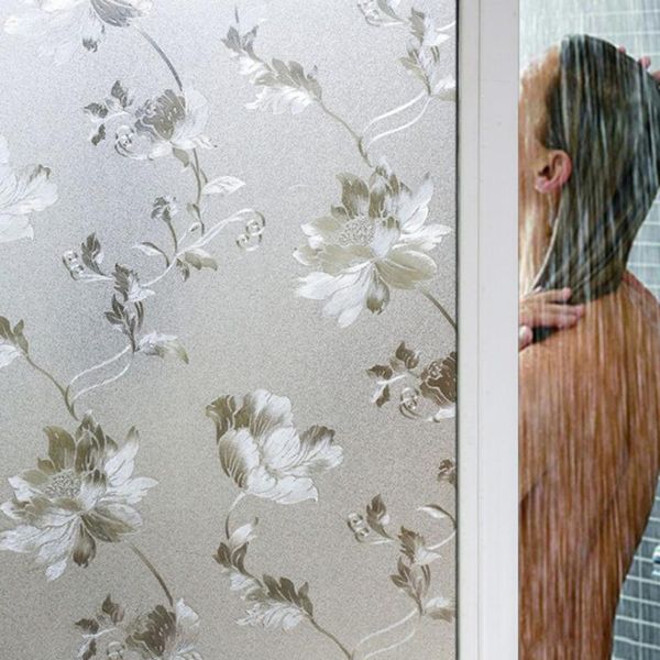 

window stickers 100 x 45cm pvc glass sticker not transparent sunscreen decoration adhesive windows paste environmental friendly film