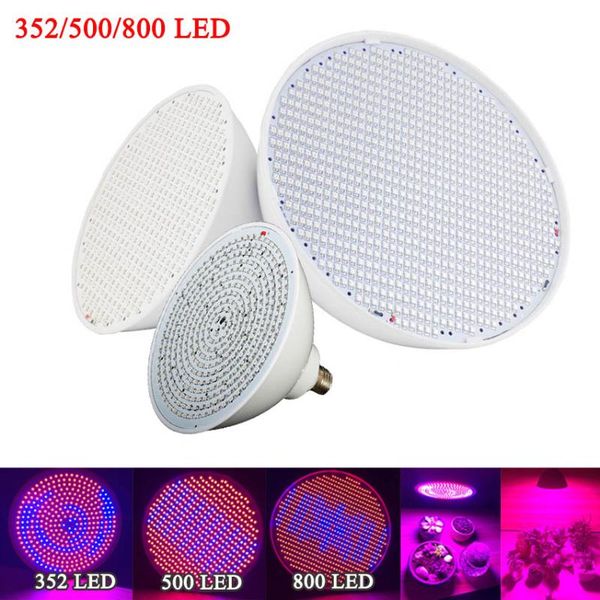 

352/500/800 led grow light bulbs plants vegs growing lights powerful vegetable green house lamp hydroponic system led